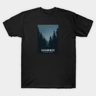 Shawnee National Forest at Night T-Shirt